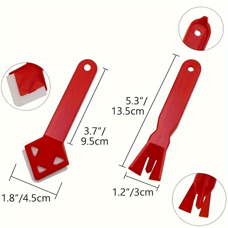 4pcs Corner Scraper Residual Glue Seam Corner Tool