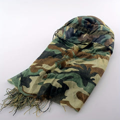 Sniper Camo Ghillie Suit Head Cover