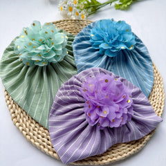 Elastic Baby Flower Hat | European & American Soft Line Hot Girl Hat