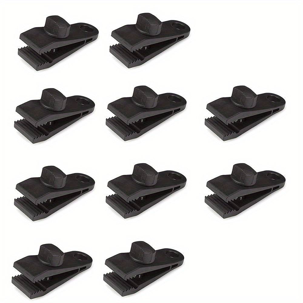 20pcs Lock Grip Tarp Clips - Tent Fasteners Pool Awnings Car Covers