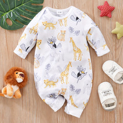 Animal Print Baby Bodysuit