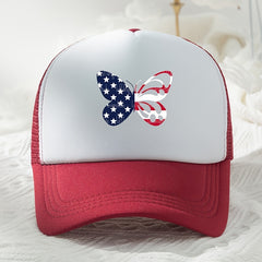 Cartoon Butterfly Pattern Baseball Cap Summer Sun Hat