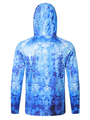 Men's UPF 50 Sun Protection Shirt with Hood and Mask