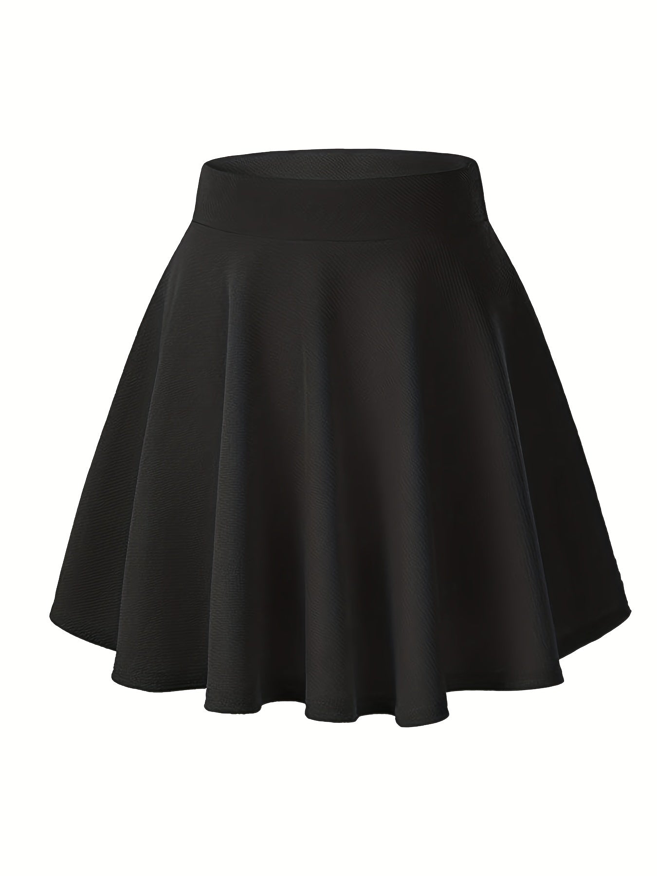 Versatile Skater Mini Skirt Casual Women's Clothing