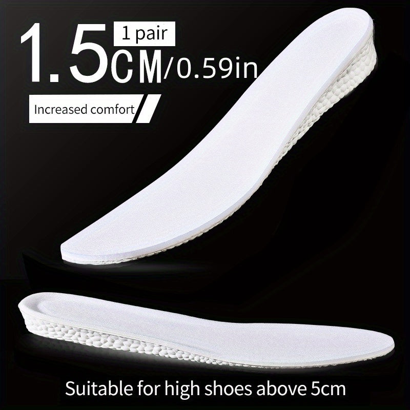 Inner Heightening Soft Non-slip Insole Three Heights Air Cushion