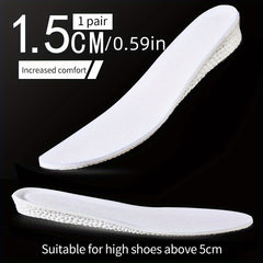 Inner Heightening Soft Non-slip Insole Three Heights Air Cushion