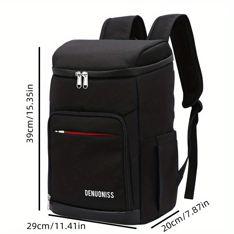 22L Waterproof Insulated Shoulder Bag for Camping and Hiking