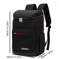 22L Waterproof Insulated Shoulder Bag for Camping and Hiking