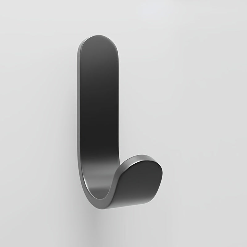 Metal Hooks Coat Bathroom Door Hooks Wall-mounted Adhesive
