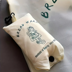 2pcs Foldable Shopping Bag Reusable Animal Plant Print