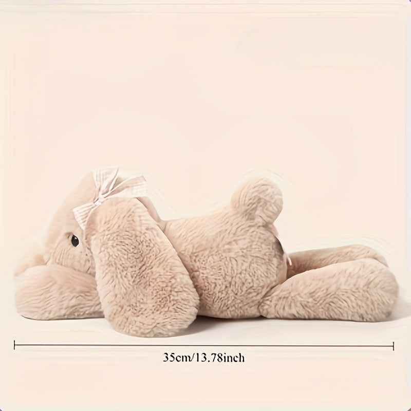Cute Rabbit Plush Toy Soft Fur Stuffed Animal Mixed Colors