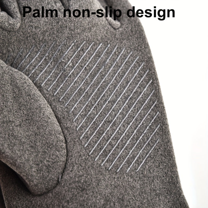Men's Ski Insulation Plus Velvet Cold-proof Warm Gloves
