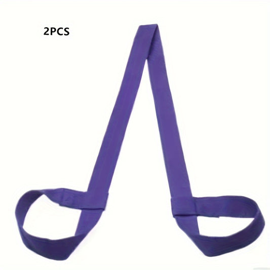 2pcs Adjustable Yoga Mat Storage Belts Carrier Rope Yoga Stretching Belts