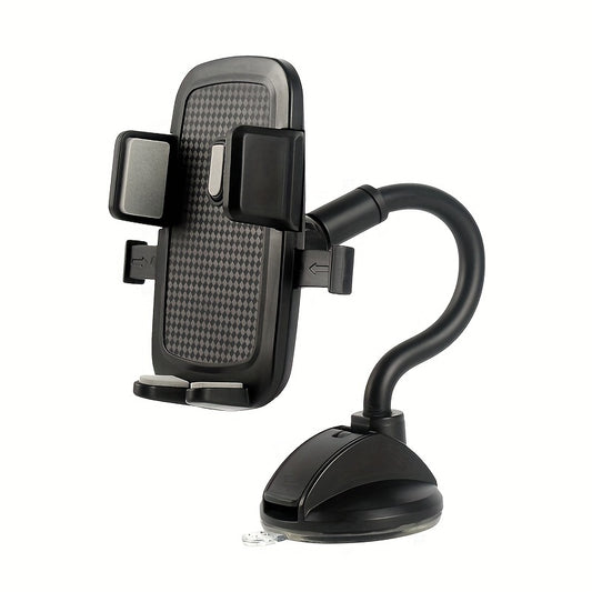 Car 360 Rotation Telescopic Long Rod Suction Cup Phone Bracket