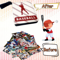 Football Cards Binder Trading Card Holder Album Storage Display