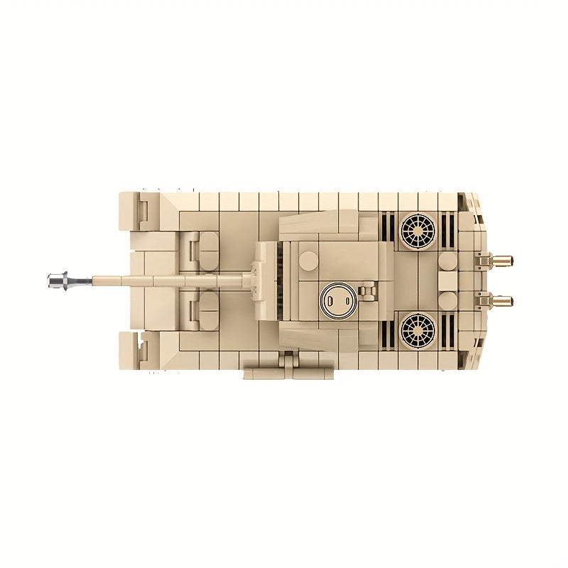 Rotatable Tracked Tank Building Block Model