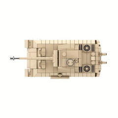 Rotatable Tracked Tank Building Block Model