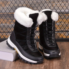 Women's Outdoor Snow Boots Non-Slip Warm Winter High Tube Boots