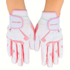 Women's Non Slip Golf Gloves - Breathable Microfiber Cloth for Enhanced Grip