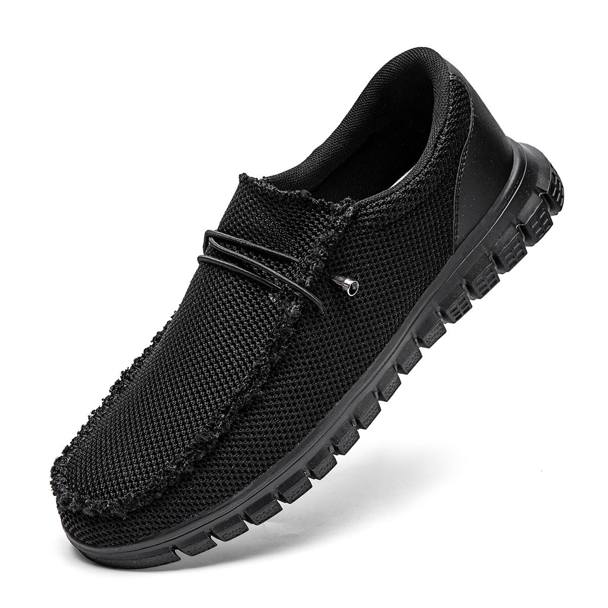 Men's Vintage Style Loafer Shoes Solid Slip On