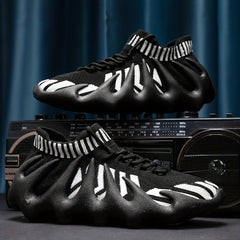 Men's Knitted Lightweight Running Shoes for Spring and Summer