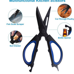 ATISEN Stainless Steel Fishing Shears for Maw Bottles Line Shrimp