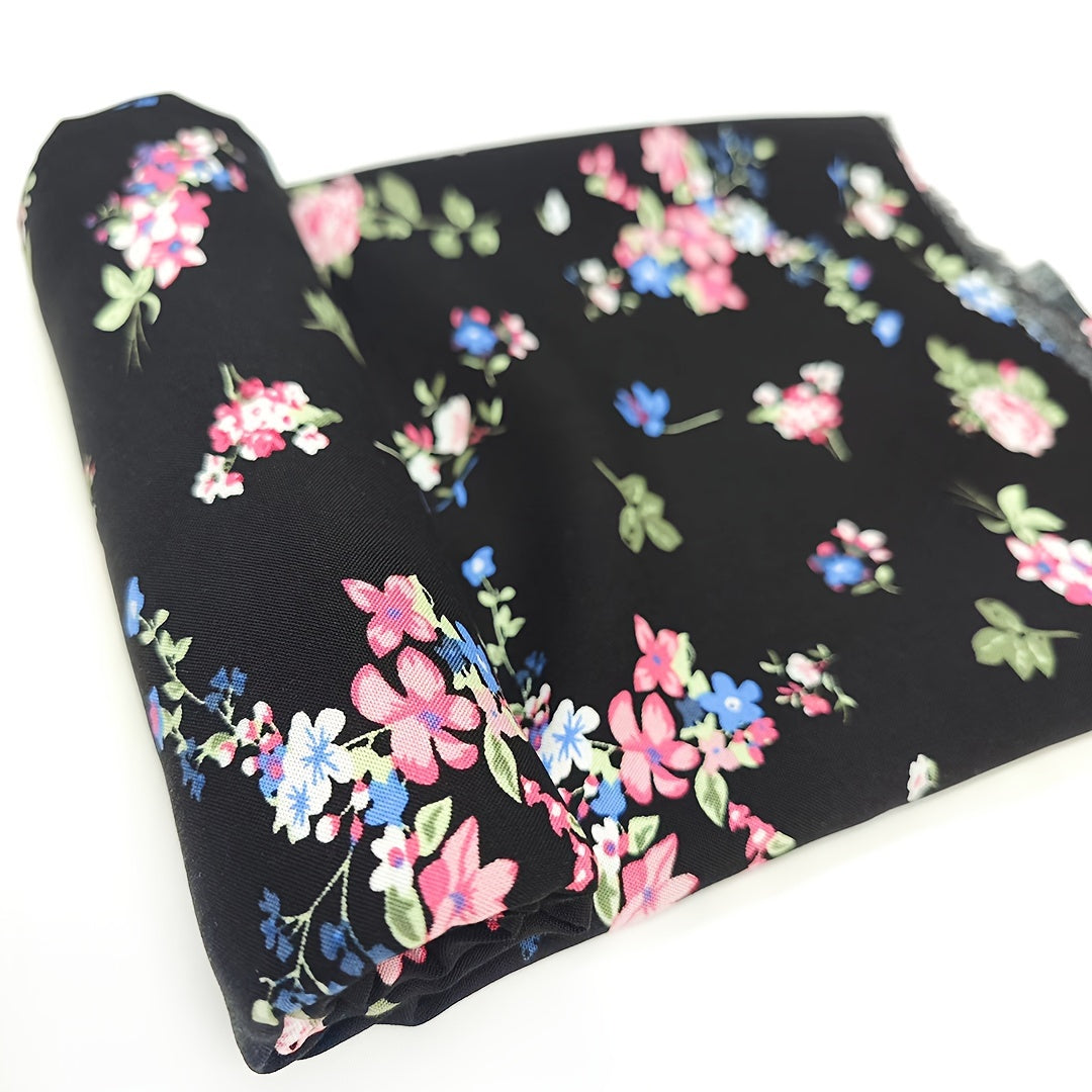 1pc Faux Cotton Fabric Diy Cloth Pants Dress Fabric 1yard Cut Size