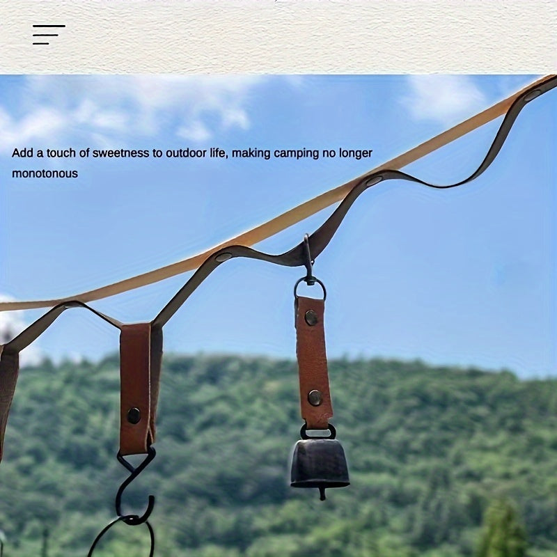Bear Bell Backpack Pendant Keychain for Hiking Camping