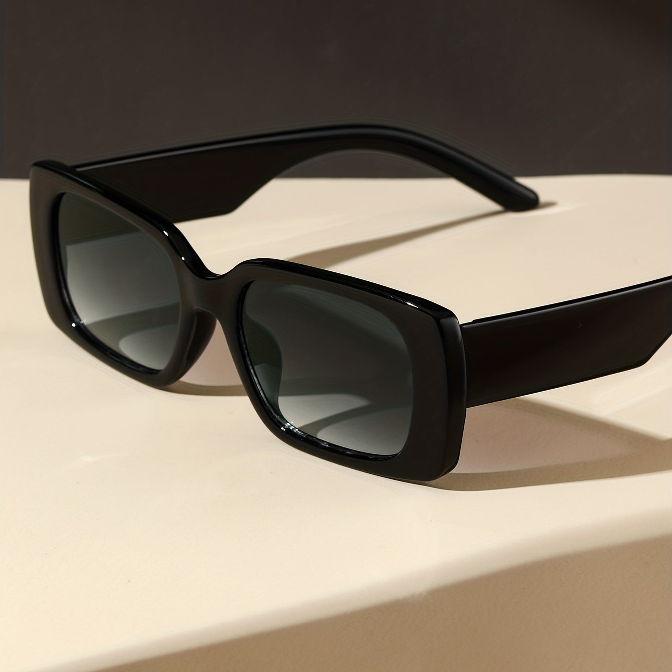 Square Frame Sunglasses Wrap Around Glasses Gradient Lens UV400