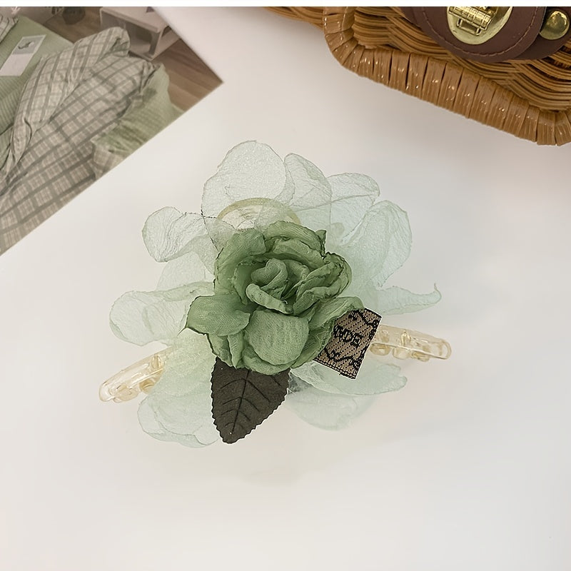 Rose Hair Grab Clip Girls Hair Accessories