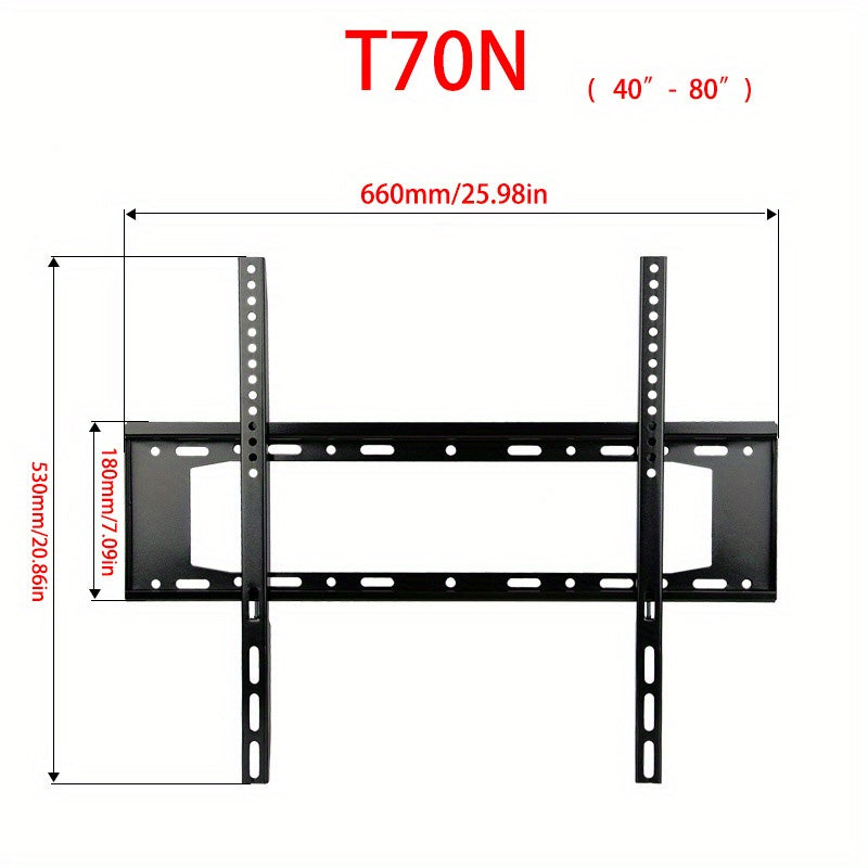 1pc TV Rack Wall Mount 66 04 cm 203 Fixed TV Wall Mount