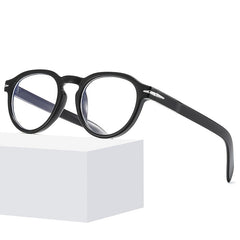 Light Blocking Glasses Frame Round Rice Nail Glasses Frame