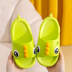 JIAGEYA Cartoon Open Toe Slippers For Boys Non Slip Lightweight Slippers