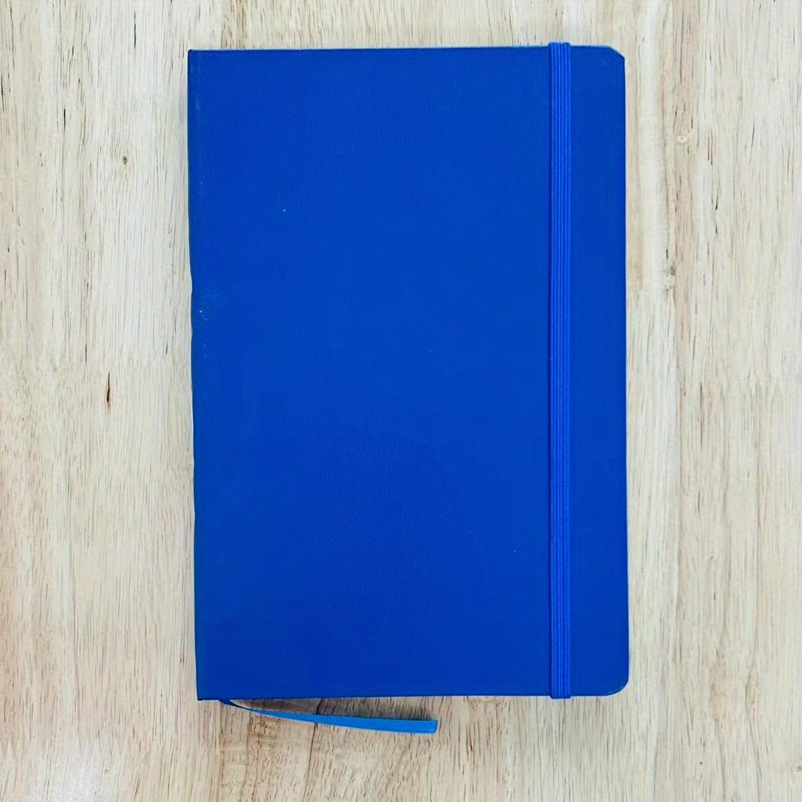 1pc Lined Ruled Hardcover Notebook 80Gsm Thick Paper Inner Pocket Journal