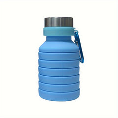 550ML Collapsible Water Bottle BPA-Free Silicone Foldable Sports Bottles