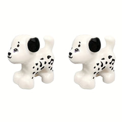Spotted Dog Pattern Accessories for MOC Building Blocks