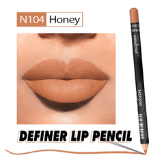 Long Lasting Lip Liner Pen with Smudge Proof Formula - Nude Shades