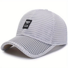 Summer Mesh Trucker Cap Curved Visor Dad Hat Sun Cap