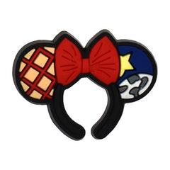 10pcs Headband Pattern Shoe Decorations Charms Clogs Slipper PVC Shoe Dec