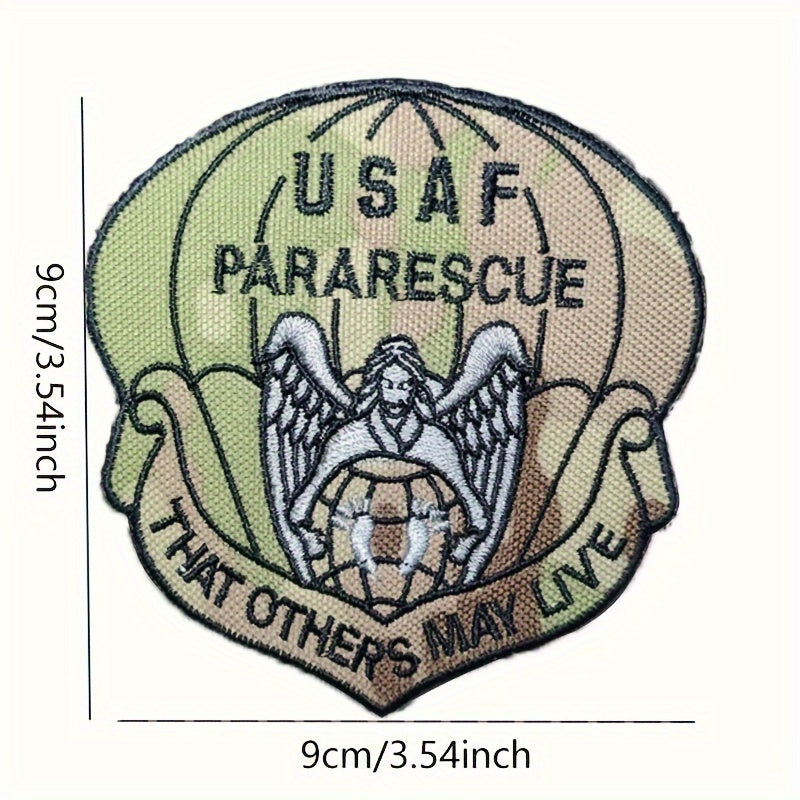 Airborne Series Patch Embroidered Morale Patches w/ Hook And Loop Fasteners