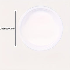 10pcs Bagasse Plates Eco Friendly Biodegradable Paper Plates