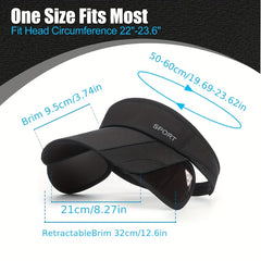 Summer Outdoor Sports Sun Protection Empty Top Hat