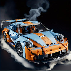 1389pcs Sports Car Building Block Set ABS Plastic Model Toy Kit