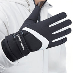 Thickened Warm Skiing Gloves Waterproof Touch Screen Winter Snow Gloves