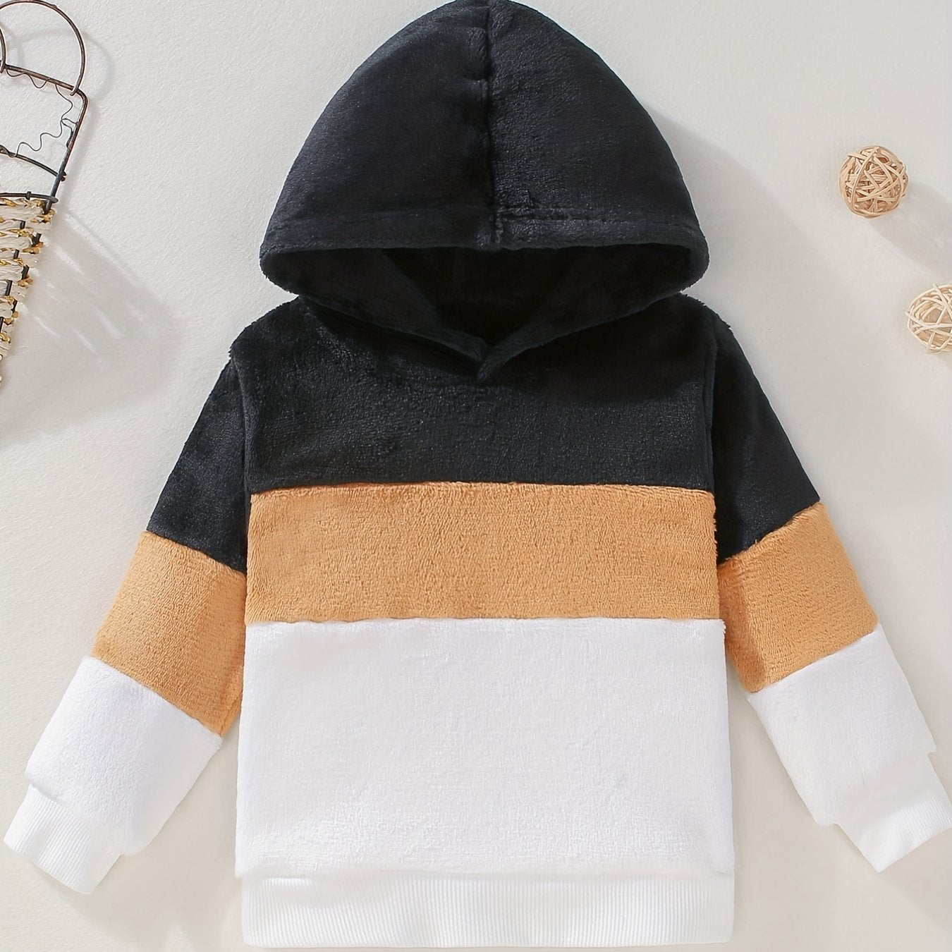 Baby's Block Hoodie Sports Sweatshirt Toddler's Top