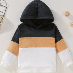 Baby's Block Hoodie Sports Sweatshirt Toddler's Top