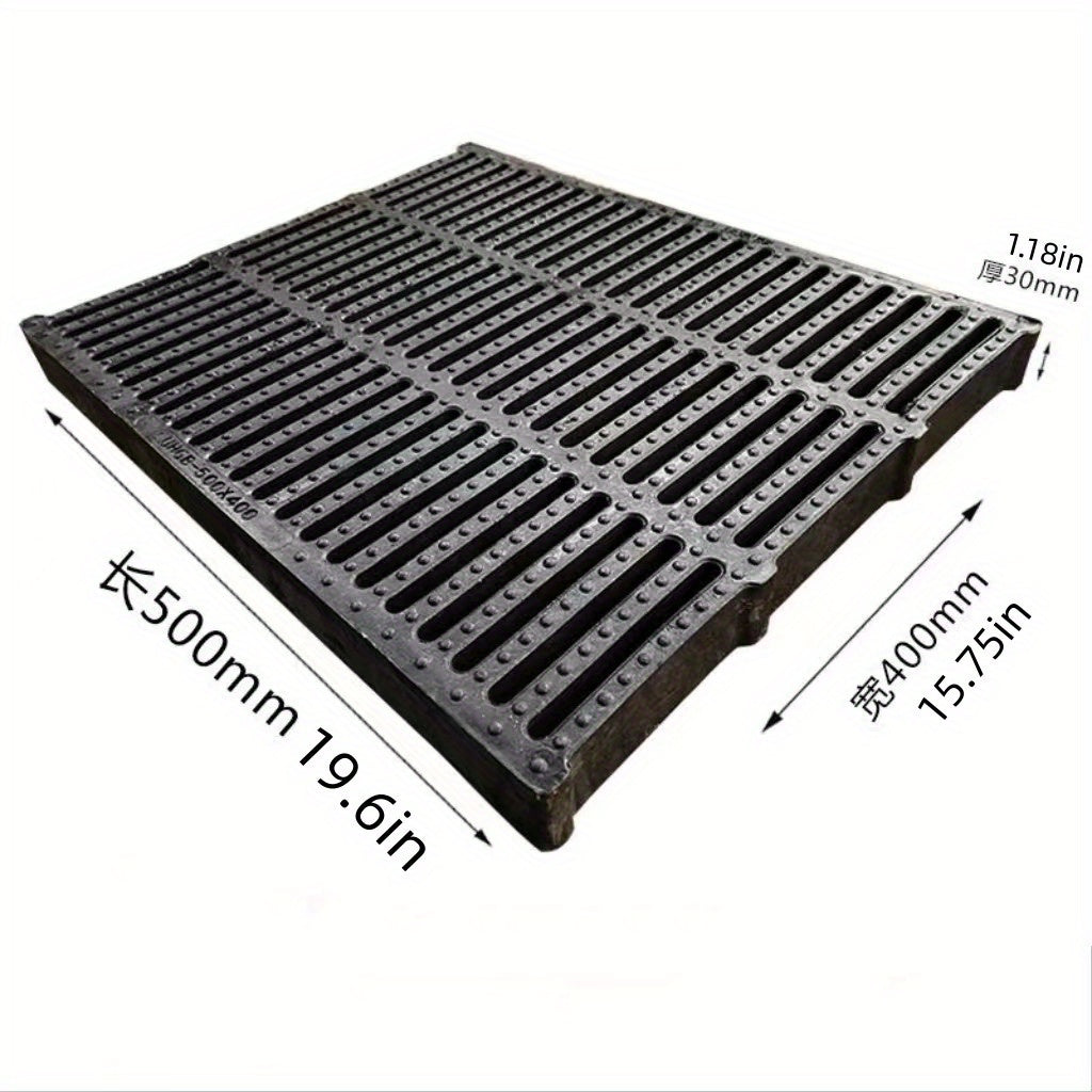 High Molecule Sewer Cover Resin Filter Board Rainwater Grille Rectangle Drain