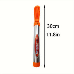 Portable Ball Pump Kit Inflate Balls Includes Needle Nozzle & Extension Hose