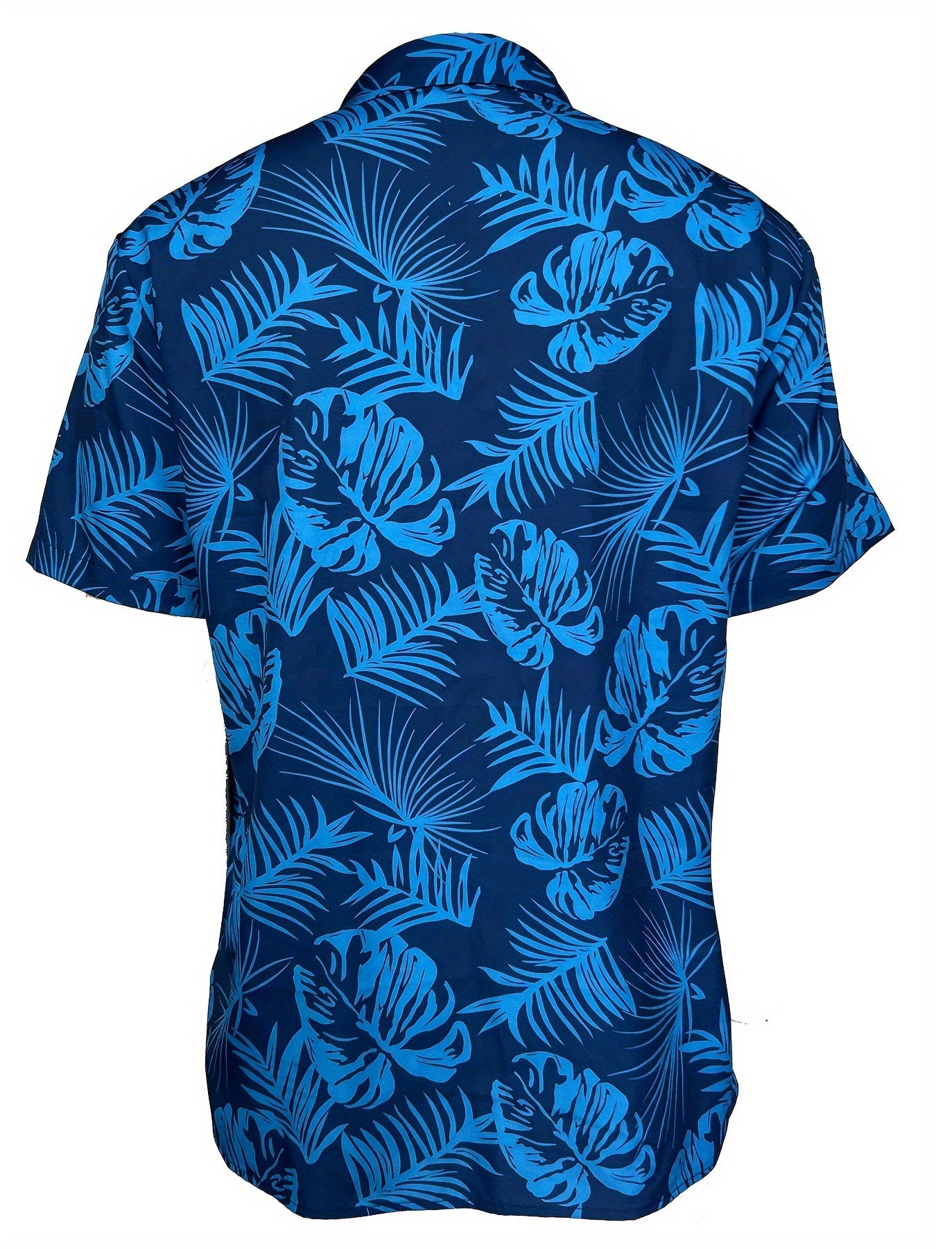 Tropical Pattern Short Sleeve Hawaiian Shirt for Men