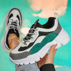 Thick Sole Women's Running Shoes Lightweight